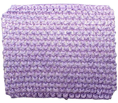 Topkids Accessories Knitted Headband for Women, Crochet Gifts, Hair Bands for Women, Elastic Hair Bands, Headbands for Women's Hair, Head Bands Adult Women (Lilac)