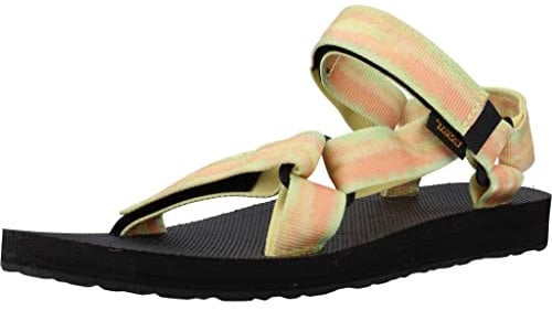 Teva Damen Original Universal Sportsandale, Sorbet Yellow, 38 EU