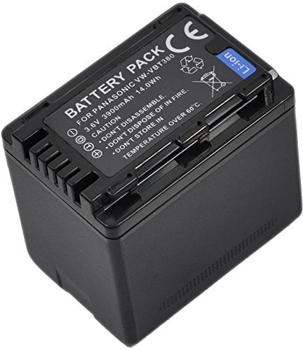 BTBAI Camcorder Battery for hc-v180 hc-v800 hcv180 hcv800 vwvbt380 VW-VBT380 vwvbt190 vw-vbt190 Digital Camera Video k1a