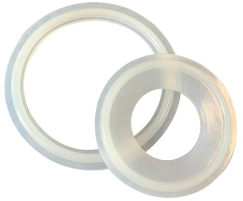 Silikondichtung, Edelstahl-Klemmverbindung, Spannfutter, Silikondichtung, Dichtungsring, schnelle Installation, 1/2 Zoll, 3/4 Zoll, 1 Zoll, 1,5 Zoll, 2 Zoll, 2,5 Zoll, 3 Zoll, 3,5 Zoll, 4 Zoll, Tri-Cl