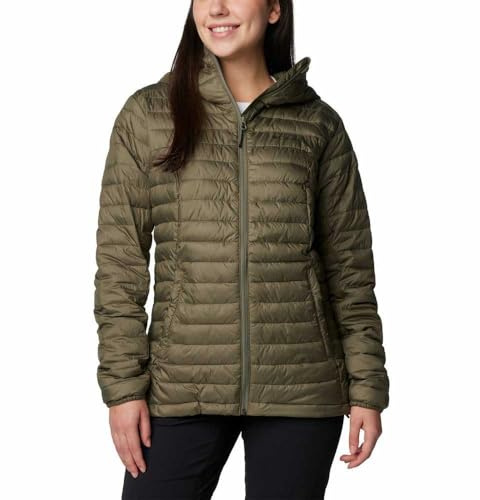 Columbia Damen Silver Falls 2 Kapuzenjacke, Steingrün, XL