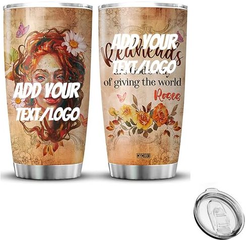 hadefa Tasse à eau personnalisée à faire soi-même avec images, texte, nom, logo, photo, tasse créative pour papa, maman, petit ami, petite amie, cadeau d'anniversaire 591 ml, Coca-cb01