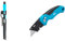 OX Tuff Carbon - Marking Pencil & P224301 Pro Heavy Duty Fixed Blade Folding Knife, Blue/Black