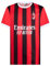 A.C. Milan Maillot Stadium Replica Saison 2024/2025, B0D6YXW1M2, T-Shirt de Football, Rouge/Noir, XL Adult-Unisex