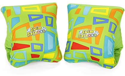 Bestway Swim Safe ABC Schwimmflügel mit Textilbezug Stufe C 3-6 Jahre (Grün)