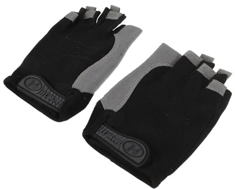 WOONEKY 1 Paar Handschuhe Befreien Campinghandschuhe Für Draußen Sporthandschuhe Halbfingerhandschuhe Outdoor-Handschuhe Hebehandschuhe Für Herren Fitness-Handschuhe Stricken