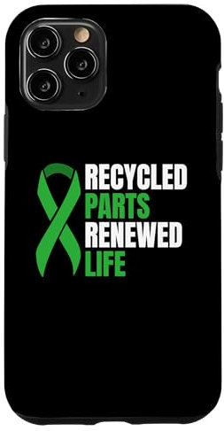 Hülle für iPhone 11 Pro Recycled Parts Renewed Life Organ Donor