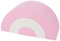 Velinda Mini-Regenbogen-Set Großbausteine Softbausteine XL-Schaumstoffbausteine Softplay (Farbe: weiß, pink (Pastell))
