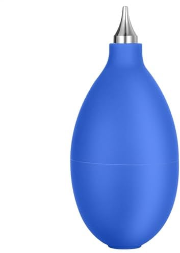Dust Blower Rubber, Bulb Air Pump, Electronic Equipment Cleaning Tool, Manual Dust Removal Ball, Precision Air Duster for Camera Lens, Keyboards, Watches, and Delicate Devices