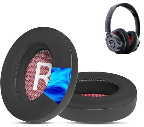 Teufel Real Blue Ohrpolster Ersatz mit Kühlgel Ohrpolster Polsterung Kompatibel mit Teufel Real Blue NC (2020), Teufel Real Blue (2020), Teufel Real Pure (2020) Stereo Kopfhörern
