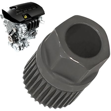 ycezw Werkzeug zum Entfernen der Zähne der Riemenscheibe des Generators 33, Riemenscheiben-Lichtmaschinen-Werkzeug - Motor-Ritzel-Kupplungsrad-Generator-Werkzeug, handverwaltetes Zubehör