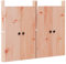 vidaXL Puertas de cocina para exteriores de madera maciza de abeto Douglas de 50 x 9 x 82 cm, 2 unidades