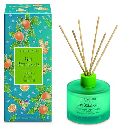 Gin BOTANICALS Raumduft mit Holzstäbchen 125ml