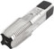 sourcing map Taraud Filetage de tuyau Z 1/2-14 NPT 60 degrés HSS 4 flûtes longueur 75 mm