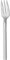 WMF Alteo Kuchengabel 15,2 cm, Cromargan Edelstahl mattiert, spülmaschinenfest
