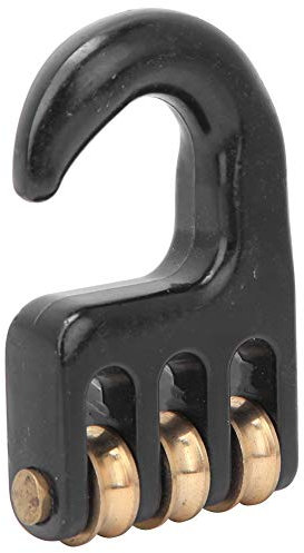 Gancio per puleggia per Attrezzatura da Windsurf 3 Gancio per puleggia per Attrezzatura a rotelle con rotelle in Lega di Alluminio Resistente al Vapore