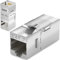 HB-DIGITAL Keystone Adaptateur coudé RJ45 Cat.7 - Coudé à 90° - CAT7 STP - Module réseau jusqu'à 1000 MHz - 10 Gbit/s - Rétrocompatible (Cat8, Cat7, Cat6, Cat5e)