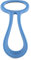 24 Bottles Bottle Tie Light Accessorio per bottiglia d'acqua, Adulti Unisex, Blu (Blu), Taglia unica