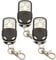 DieseRC 3 pièces 433.92Mhz Universel Copie sans Fil Télécommande Porte-clés Émetteur RF pour Clone Porte De Garage Ouvre-Porte 433Mhz Duplicateur