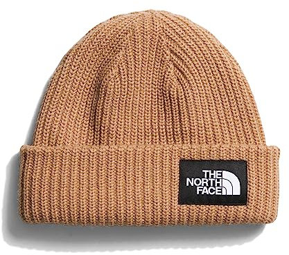 THE NORTH FACE Salty Lined Beanie - Kids Almond Butter, One Size, Mandelbutter, Einheitsgröße