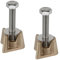 Osyyhe Inground Pool Leiter Anker PW-4C 10,2 cm Poolleiterankerkeil Montage für PS-4019-BC Poolschienenanker | inklusive Schrauben | 2 Stück