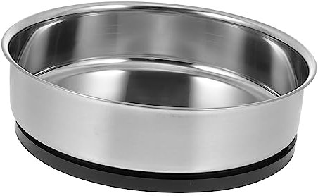 Zerodeko 1Stk Tablett aus Edelstahl organizer küche kosmetische Platte Gestell öl Runde Ablageplatte für die Küche Gewürzflasche runden Ablagefach Regal Rolle rotieren Aufbewahrungskiste