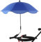 Quzente Kinderwagen Sonnenschirm, Tragbarer UV Schutz Kinder Sonnenschirm, Verstellbarer Baby Regenschirm Kinderwagen Sonnenschirm Mit Clip Für Fahrrad Rollstuhl Strandkorb
