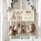 Manufaktur Liebevoll Adventskalender mit Namen für Kinder zum Befüllen, personalisierter Adventskalender für Mädchen Jungen Holz DIY Weihnachtskalender Jutesäckchen Adventszahlen (Elch)