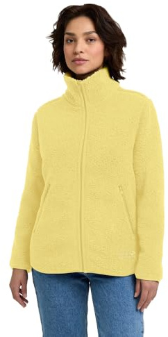 Jack Wolfskin Damen High Curl Jkt W, Lemon Ice, M EU