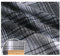 AMateschitz Karierter Baumwollstoff Tartan Stoff aus 100% Baumwolle Karo Muster Baumwolltuch Weihnachten Plaid Stoffpakete Patchwork Quadrate Meterware für Nähen Quilt DIY Grau Weiß 1M*150CM
