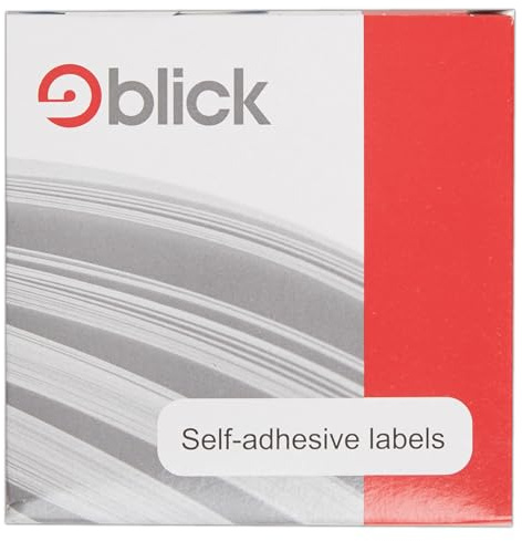 Blick Labels, Blue, Self Adhesive Stickers Warehouse Pack, Coloured Dot, Circles, 19mm, 1280 Labels, Home, Office, Family, School, Holiday Calendar Organising, Planner, Rewards Chart, Colour Coding