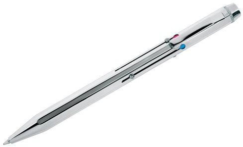 WEDO 930814 Druckstift mit 4 austauschbaren Farben, Display