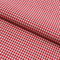 Stoff Meterware Karo 2x2 mm Baumwolle - Baumwollstoff, Züchen, Gingham, Bauernkaro, Kariert, Karomuster, Landhaus, Deko, Nähen, Basteln (Rot)