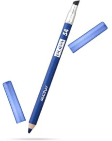 Pupa Matita Occhi Multiplay Indigo Blue - Triplo Uso Eyeliner, Ombretto e Kajal - Adatta per Occhi sensibili e Lenti a contatto (Colore 54 Indigo Blue) Formato 1,2 g