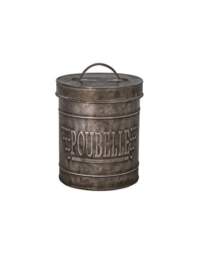 Antic Line Poubelle de table zinc
