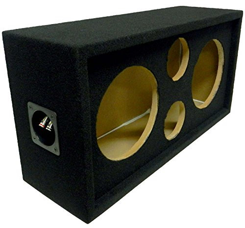 Bass Rockers 2x2 Speaker Pod 8/4 Enclosure Box w/Spring Terminal (Carpet Finish)