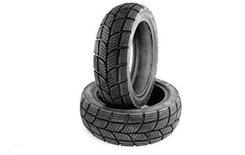 Winterreifen Set Kenda K701 kompatibel mit Satelis 250ie Premium, kompatibel mit NRG 50 mc3 DT AC, NRG 50 Power DT AC, X7 125ie, NRG 50 Power DD LC (130/60+140/60)