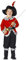 W WIDMANN MILANO Party Fashion - Costume da gatto con stivali per bambini, travestimento da fiaba