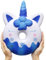 ANBOOR 13.8 Squishies Riesen Jumbo Einhorn Donut Kawaii Langsam steigende cremige duftende Squishies Kinder Spielzeug Geschenk-Kollektion (Blau)