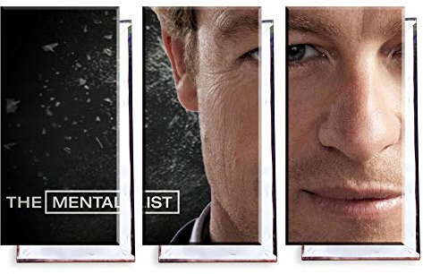 Unified Distribution The Mentalist - Dreiteiler (120x80 cm) Kunstdruck auf Leinwand • erstklassige Druckqualität • Dekoration • Wandbild