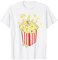 Popcorn Retro Verkleidung Fastnacht Kinder Damen Lustiges T-Shirt