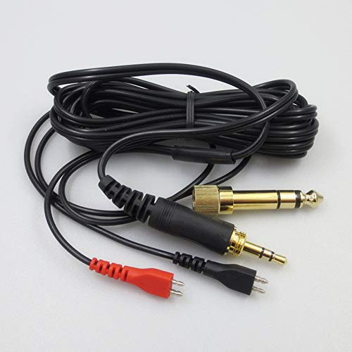 Urstory1 Cavo audio di ricambio da 2,5 m per cuffie Sennheiser HD25, HD560, HD540, HD480, HD430, 414, HD250, in rame privo di ossigeno