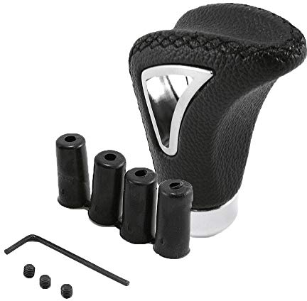 Universal Schalthebel Schalthebel mit 4 Adaptern Schwarz