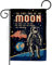 Breeze Decor First Men On Moon Gartenflagge Streitkräfte NASA Space Program Discovery Sky Astronomy United State American US House Dekoration Banner Kleiner Hof Geschenk Doppelseitig, Made in USA