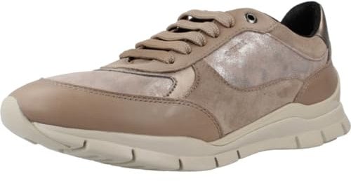 Geox D Sukie A, Zapatillas, Mujer, Dk Taupe 01, 38 EU