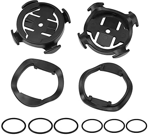 2 Stück Fahrradhalterung für Garmin GPS Fahrradcomputer Lenker Halterung Vorbauhalterung Lenkerhalterung Kompatibel mit Garmin Edge 130 200 500 510 520 530 800 810 1000 iGPSPORT iGS50 iGS618