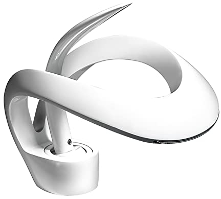 bagno cascata rubinetto miscelatore, rubinetti miscelatore lavabo ad alta altezza, rubinetto alto monoblocco per bagno top, design moderno e quadrato, ottone, includono tubi,Bianco,standard