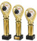eberin · Bowling Pokal · Bowling · Bowler/Bowlingspieler Preis · Bowlingkugel · Bowlingkegel · Bowling PIN · Goldsäule/Marmor schwarz · Auszeichnung · Pokal · 3 Größen · mit oder ohne Gravur ·