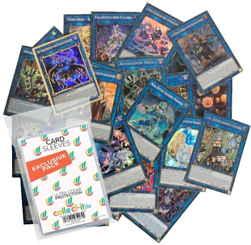 Yu-Gi-Oh! 30 Verschiedene Link-Monster - Deutsch + 40 Exklusive Collect-it.de Hüllen