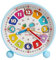 MENAYODA Kinderwecker Digital, Kinderwecker Ohne Ticken mit Nachtlicht Weckuhr Snooze Analog Wecker, Kinder Lernwecker für Schulkinder Mädchen Jungen (Blau)